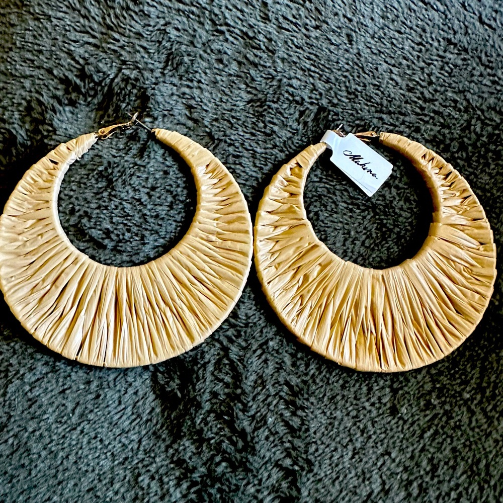Large Hoop Earrings.